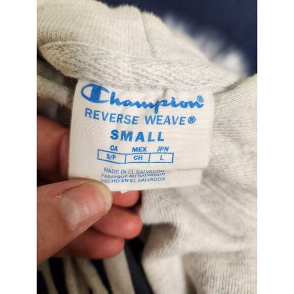 Vtg Champion Reverse Weave University of Michigan Wolverines Hoodie Adult Small - Picture 8 of 9